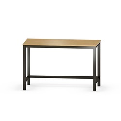 B-DES3-PRO biurko z blatem z forniru dębowego lub sklejki brzozowej 138x60cm
