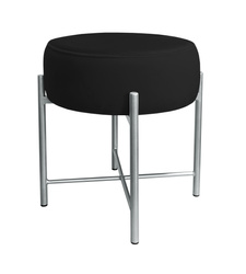 Taboret tapicerowany Ola MG19 czarny