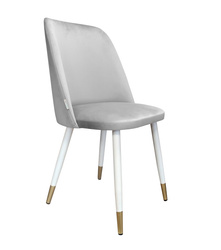 Krzeslo Goya biało/złota MG39