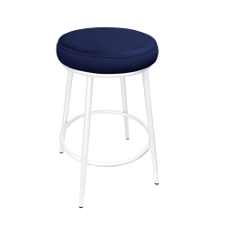 Hoker krzesło barowe Toby podstawa biała MG16